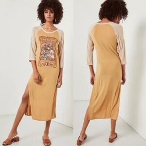 Spell ‘Wild Child’ Raglan Dress w/Side Slit, size medium